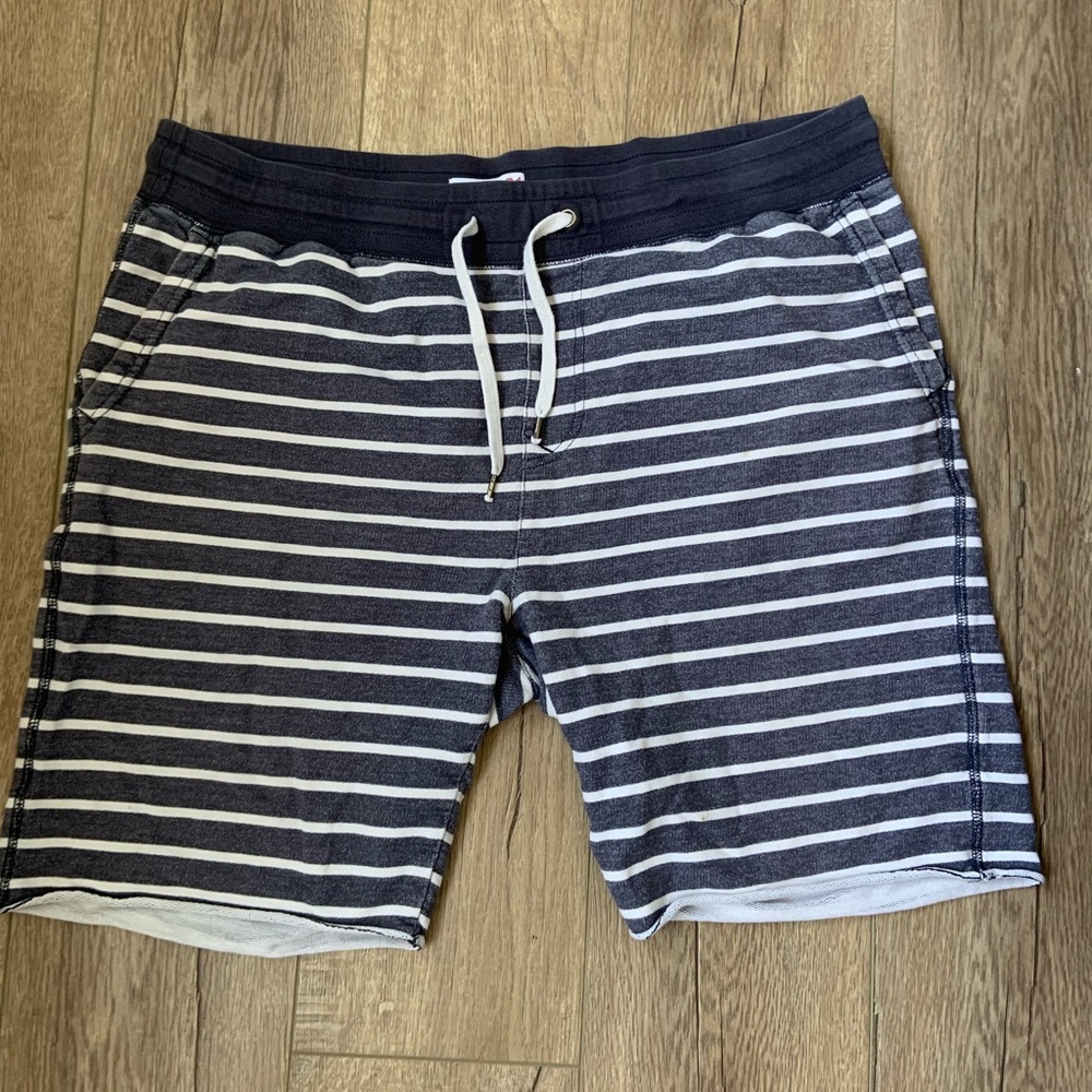 Men’s 1901 Blue Striped Sleep Shorts